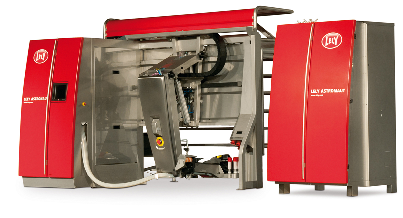 Illustration for article titled This Laser-Guided Robo-Milker Is the Future of Dairy